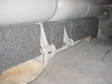 1992-1999 Chevy Tahoe Down Fire  Carpeted Sub Box