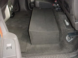 2009+ Ford F-150 Super Crew Cab Single 10" Ported Sub Box Carpeted