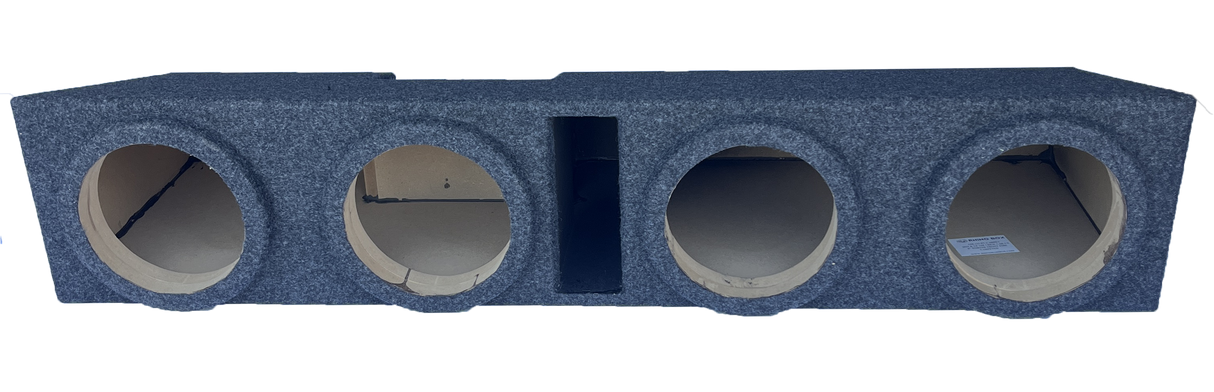 2019 and Up Silverado Crew Cab  4x8" ported Carpeted