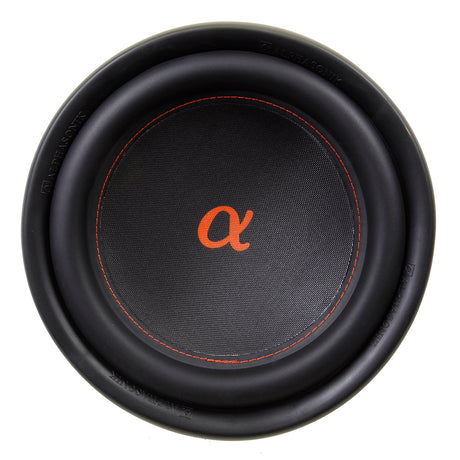 Alphasonik NSW408 Neuron 400 Series 8” 750 Watts Max / 250 Watts RMS Dual 4 Ohm Car Subwoofer w/ High Grade Magnet Non Pressed Paper Carbon Stitched Cone Cooling Rings System Speaker Bass Sub Woofer