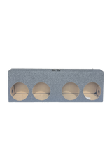 49" LONG UNIVERSAL TRUCK BOX PORTED 4X10 Carpeted