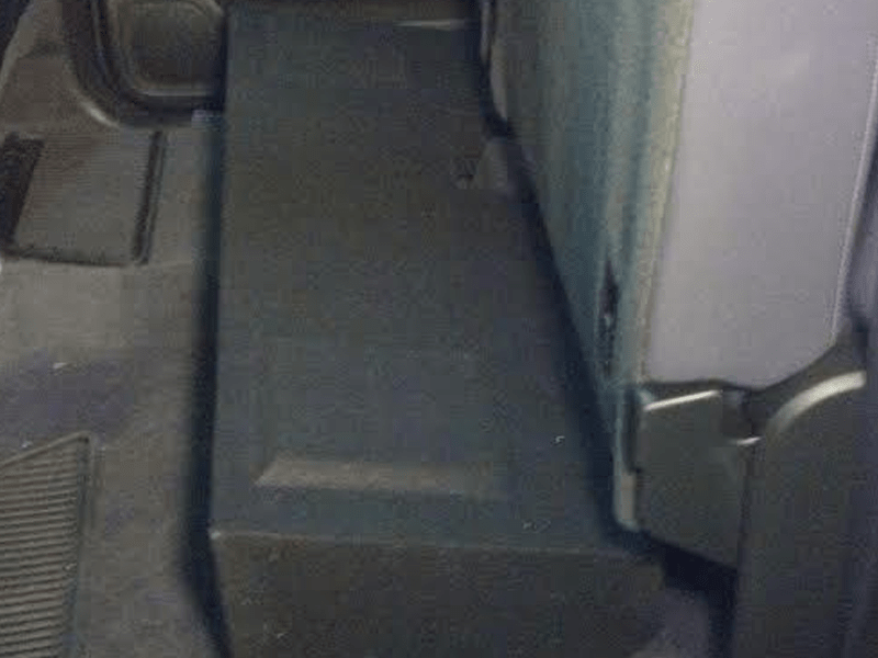 2014 Chevy Crew Cab 2 x 10" Sub Box  Carpeted