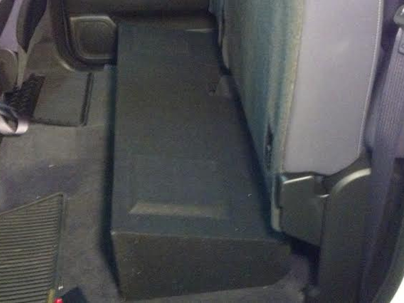 2014 Chevy Crew Cab Pro-Poly Sub Box Subwoofer Box 2X12