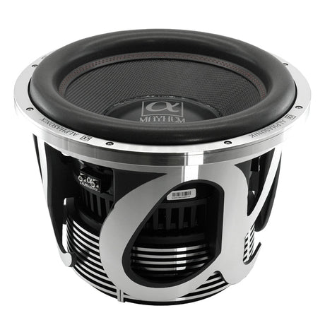 Mayhem 15” Dual 4-Ohm Subwoofer – 3000W RMS, Ultra-Efficient SPL Bass