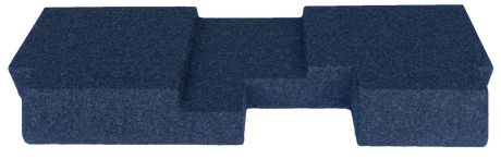 2019 & UP JEEP GLADIATOR  2X10"  UP FIRE Carpeted