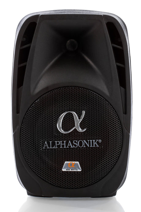 Alphasonik All-in-one 8" Powered 800W PRO DJ Amplified Loud Speakers