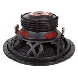 Alphasonik NSW412 Neuron 400 Series 12” 1500 Watts Max / 500 Watts RMS Dual 4 Ohm Car Subwoofer w/ High Grade Magnet Non Pressed Paper Carbon Stitched Cone Cooling Rings System Speaker Bass Sub Woofer