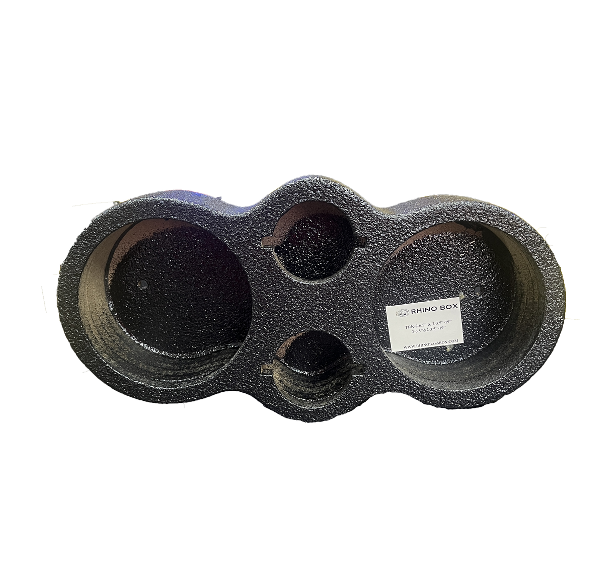 2 6.5" speaker & 2 3.5" tweeter pod