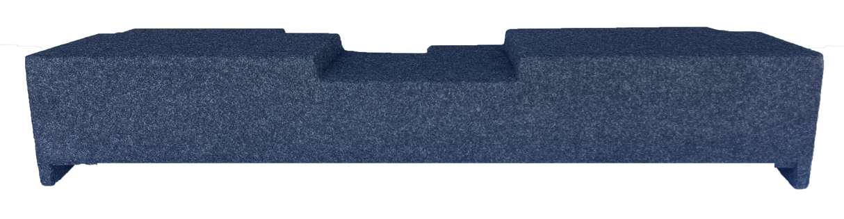 2019 & UP JEEP GLADIATOR  2X12"  DOWN FIRE Carpeted