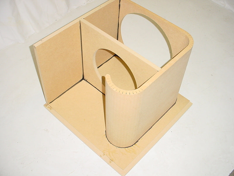 Single 15'' Horn Ported Super Bass Subwoofer Box