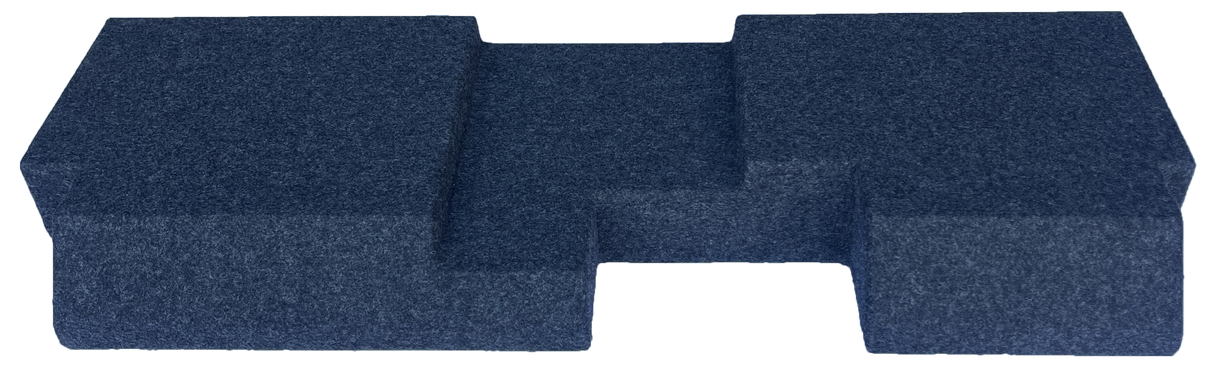 2019 & UP JEEP GLADIATOR  2X12"  UP FIRE Carpeted