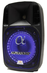 Alphasonik AKDJ125BTS 12" Powered 2000W PRO DJ Amplified Loud Speaker