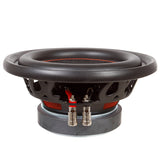 Alphasonik HSW208 Hyper 200 Series 8” 600 Watts Max / 200 Watts RMS Single 4 Ohm Car Subwoofer Stamped Alpha Steel Basket with High Grade Magnet Non Pressed Paper Cone Audio Speaker Bass Sub Woofer