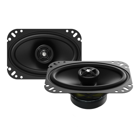 ORION XTR46.2 4x6" 2-Way Coaxial Speakers  upward and front 