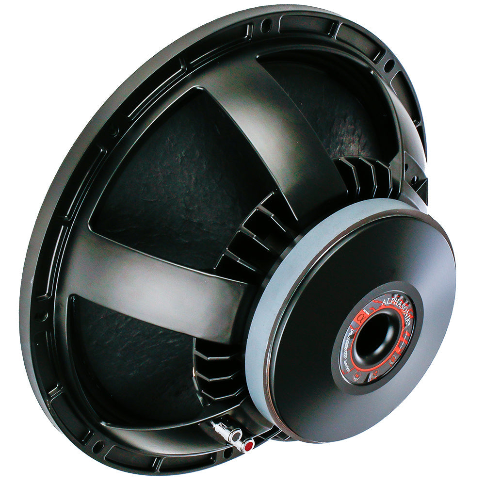 Alphasonik 15" Flagship Series 1400 Watts Raw Sub Woofer Speaker Cast Aluminum Basket Driver for Pro Audio PA DJ Cabinets Subwoofer with High Handling Power Extremely Clear and Loud - FW1532