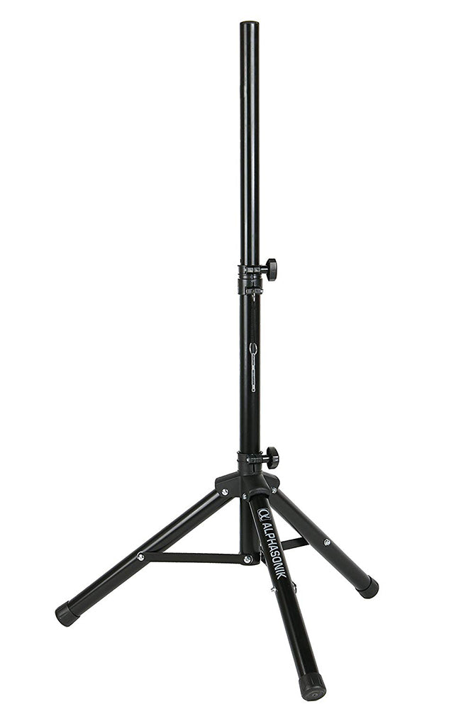 Alphasonik 10" Portable Rechargeable Battery Powered 1000W PRO DJ Amplified Loud Speaker with 2 Wireless Microphones Echo Bluetooth USB SD Card AUX MP3 FM Radio PA System LED Ring Karaoke Tripod Stand