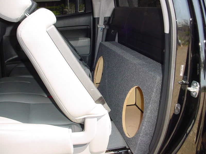 2011-2013 Toyota Tundra Crew Max Sub Box 2X12 Poly