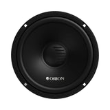 Black Orion speaker on a white background