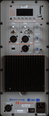 Alphasonik All-in-one 12" Powered 1500W PRO DJ Amplified Loud Speakers