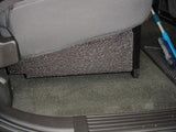 2014 up Chevy Standard Crew Cab Ported Subwoofer Sub Box 2x10 Carpeted
