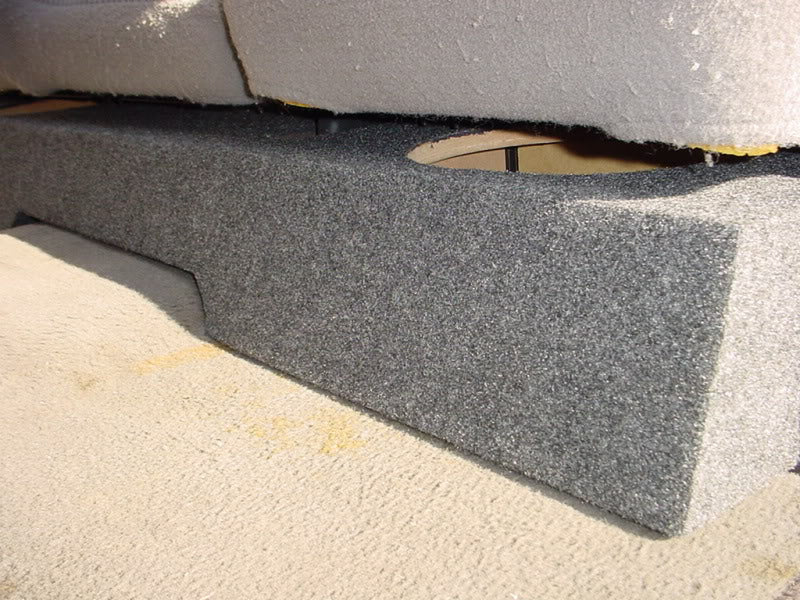 1997-1999 Ford F150 ext. cab Jumbo Sub Box Carpeted