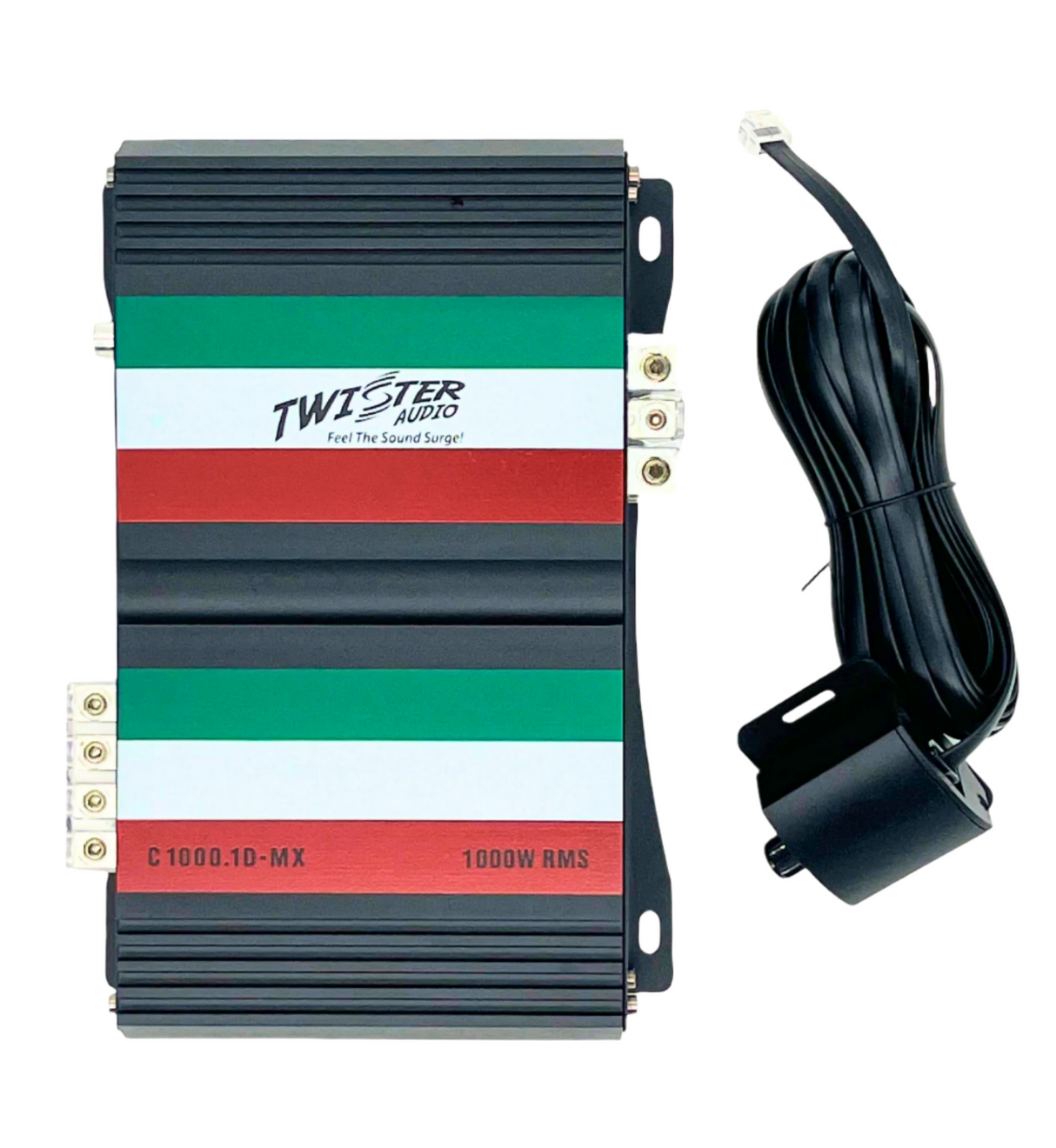 TWISTER AUDIO CARNAGE SERIES 1000W RMS @ 1 OHM (LIMITED EDITION MEXICAN SERIES)(FULLY BRIDGED)(C1000.1D-MX)