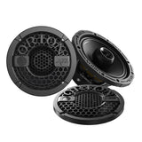 ORION XTR Pair of car speakers with 'Nobico' branding on a white background