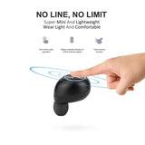 A3TWS True Wireless Earbuds Bluetooth Noise Isolating Water-resistant Headphones Touch Control Sports in-Ear Earbud TWS Stereo Sound Mini Headset Built-in Mic Extra Bass Portable Charging Case