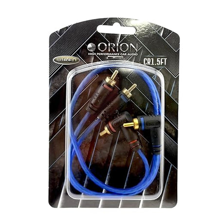Orion high-performance car audio cable in packaging