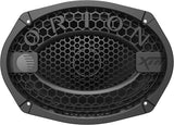 Car speaker with Orion XTR branding on a white background