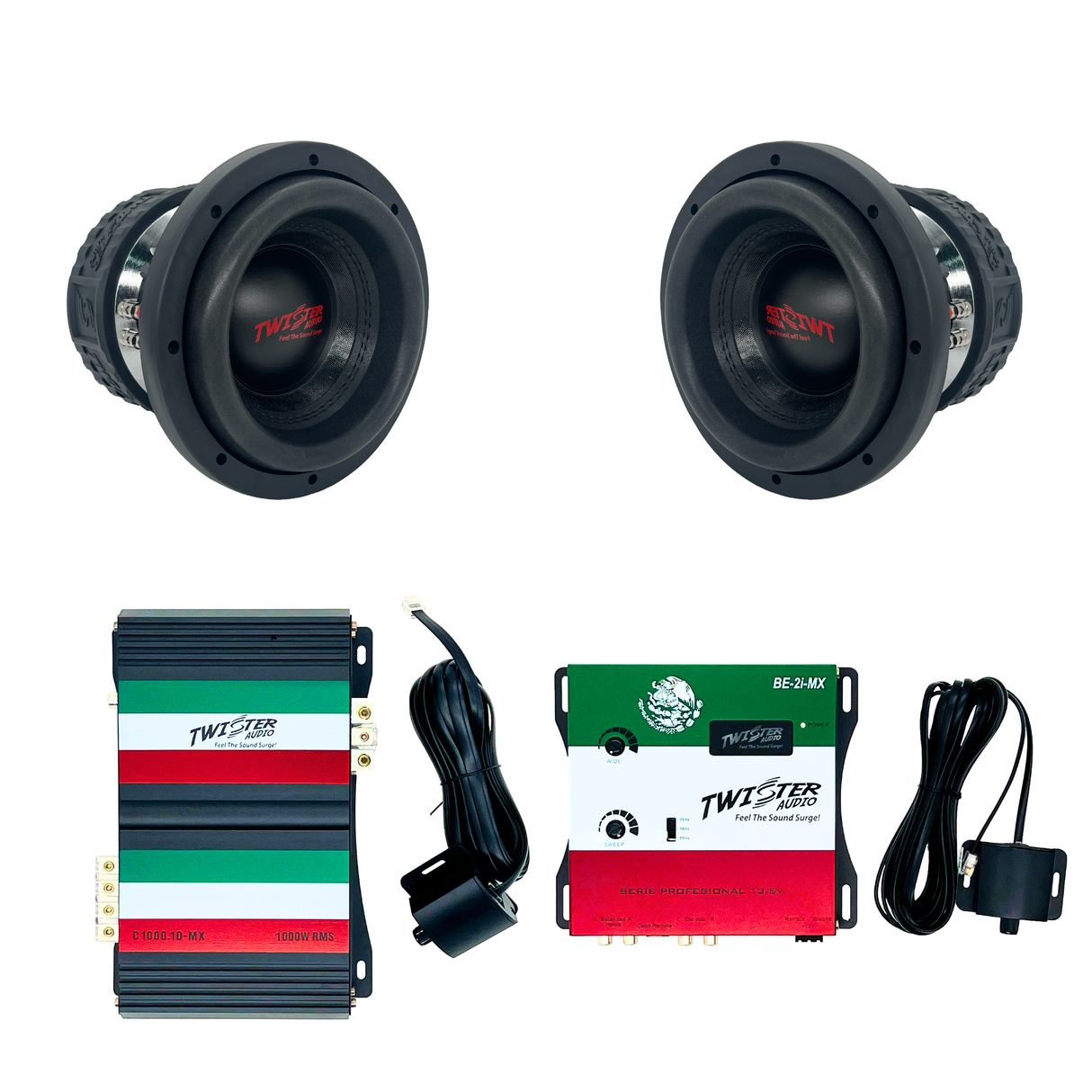 TWISTER AUDIO LIMITED EDITION MEXICAN BASS BUNDLE