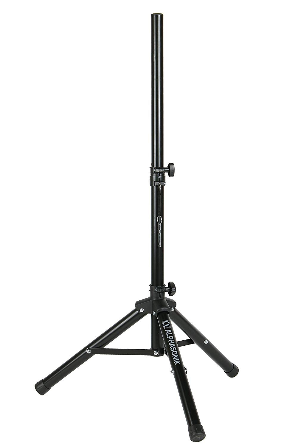 Alphasonik 8" Portable Rechargeable Battery Powered 800W Pro DJ Amplified Loud Speaker with 2 Wireless Microphones Echo Bluetooth USB SD Card Aux MP3 FM Radio PA System LED Ring Karaoke Tripod Stand