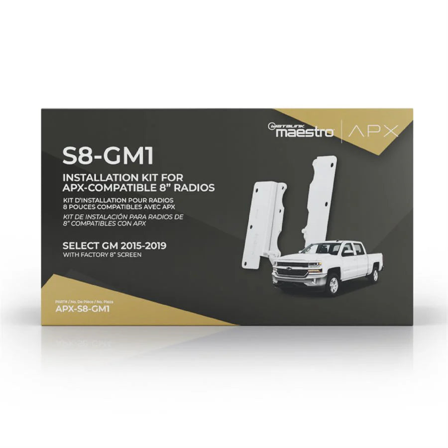 iDatalink APX-S8-GM1 Radio Installation Kit for Select GM Vehicles