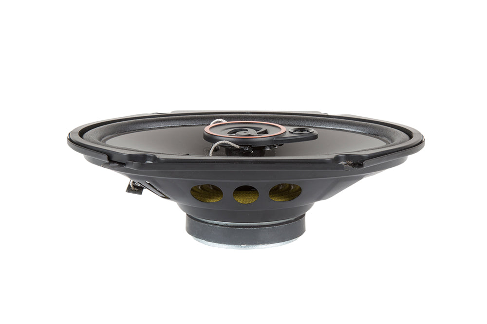 AS68 1 Pair 6x8 inch 350 Watts Max 3-Way Car Audio Coaxial Speakers