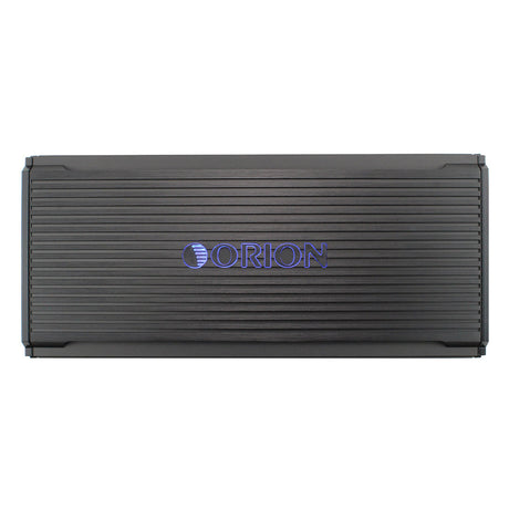 Black electronic device with 'Orion' branding on a white background