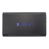 Black amplifier with 'Orion' branding on a white background