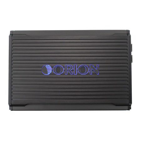 Black electronic device with 'Orion' branding on a white background