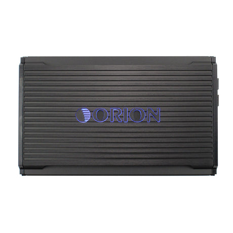 Black electronic device with 'Orion' branding on a white background