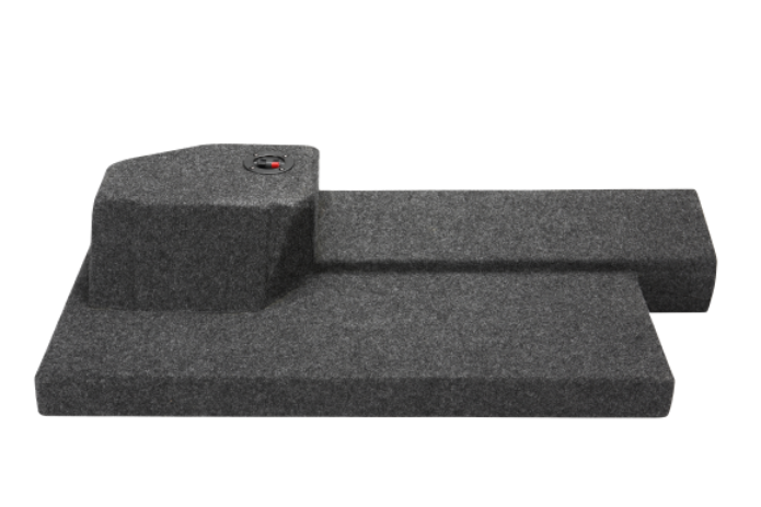 2002-2008 Dodge Ram Quad Cab Single Jumbo Carpeted Sub Box 1X12