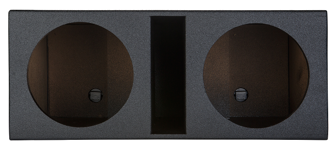 2 x 12" Poly Slot Ported Poly Sub Box