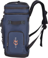 Alphasonik Cooler Backpack With Lifetime Guarantee- 40 Cans Insulated Backpack Cooler for Men & Women, 2 Leak Proof Compartments Coolers Bag for Beach Travel Picnic Hiking BBQ Fishing Outdoor Camping (Navy)