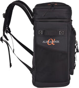 Alphasonik Cooler Backpack With Lifetime Guarantee- 40 Cans Insulated Backpack Cooler for Men & Women, 2 Leak Proof Compartments Coolers Bag for Beach Travel Picnic Hiking BBQ Fishing Outdoor Camping (Black)