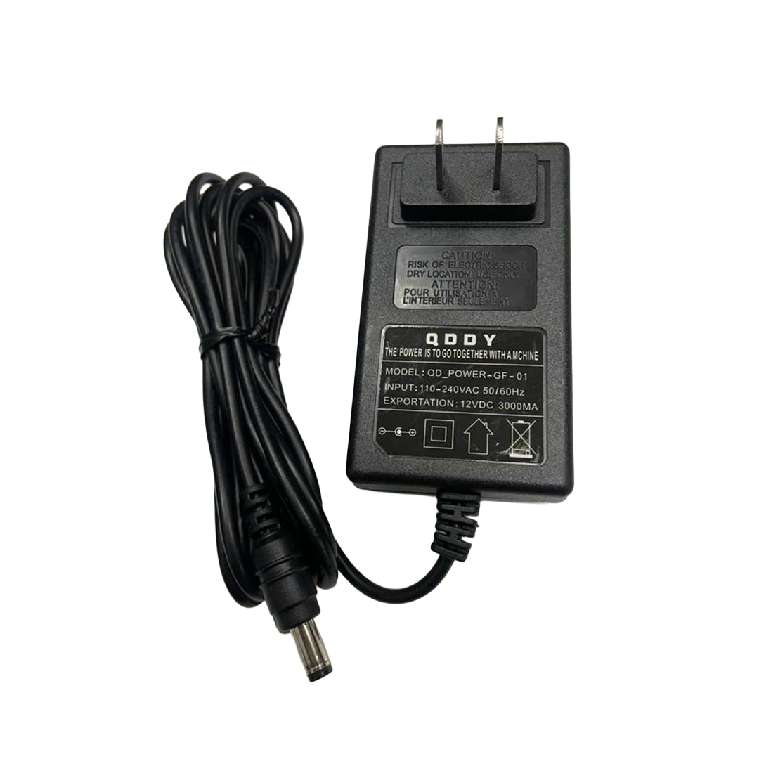 Alphasonik Replacement Power Adapter for DJ Powered Speakers – 12V DC 3A AC/DC Power Supply (110–240V Input)