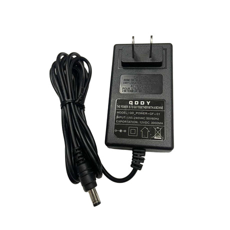 Alphasonik Replacement Power Adapter for DJ Powered Speakers – 12V DC 3A AC/DC Power Supply (110–240V Input)