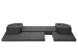 2009 -2018 Dodge Quad cab. Pro-Carpeted Subwoofer Box sub Box 2X12