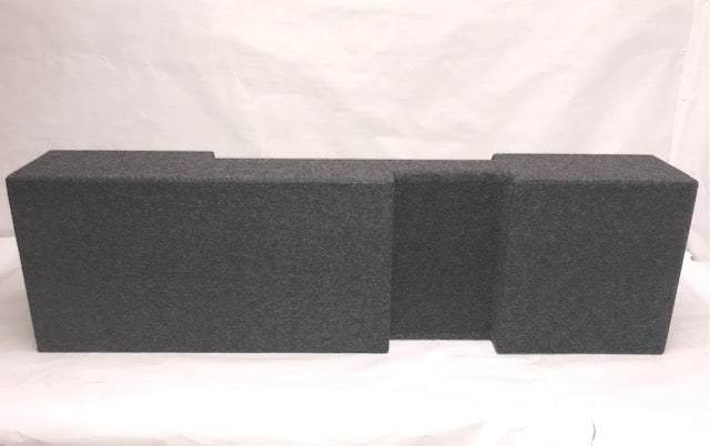 2002 & UP Dodge Regular Cab Carpeted Subwoofer Box sub Box 2X10"
