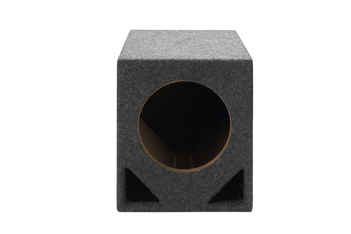1x10'' Double slot ported Carpeted sub box