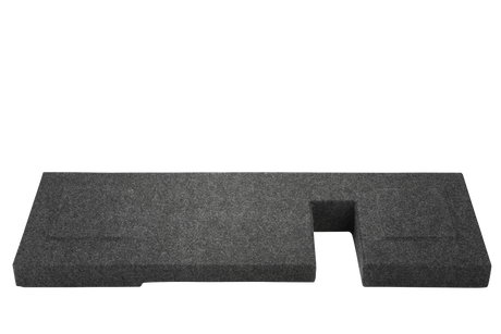 2014 and Up Ford F-150 Ext Cab Down Fire Carpeted 2 x 12"