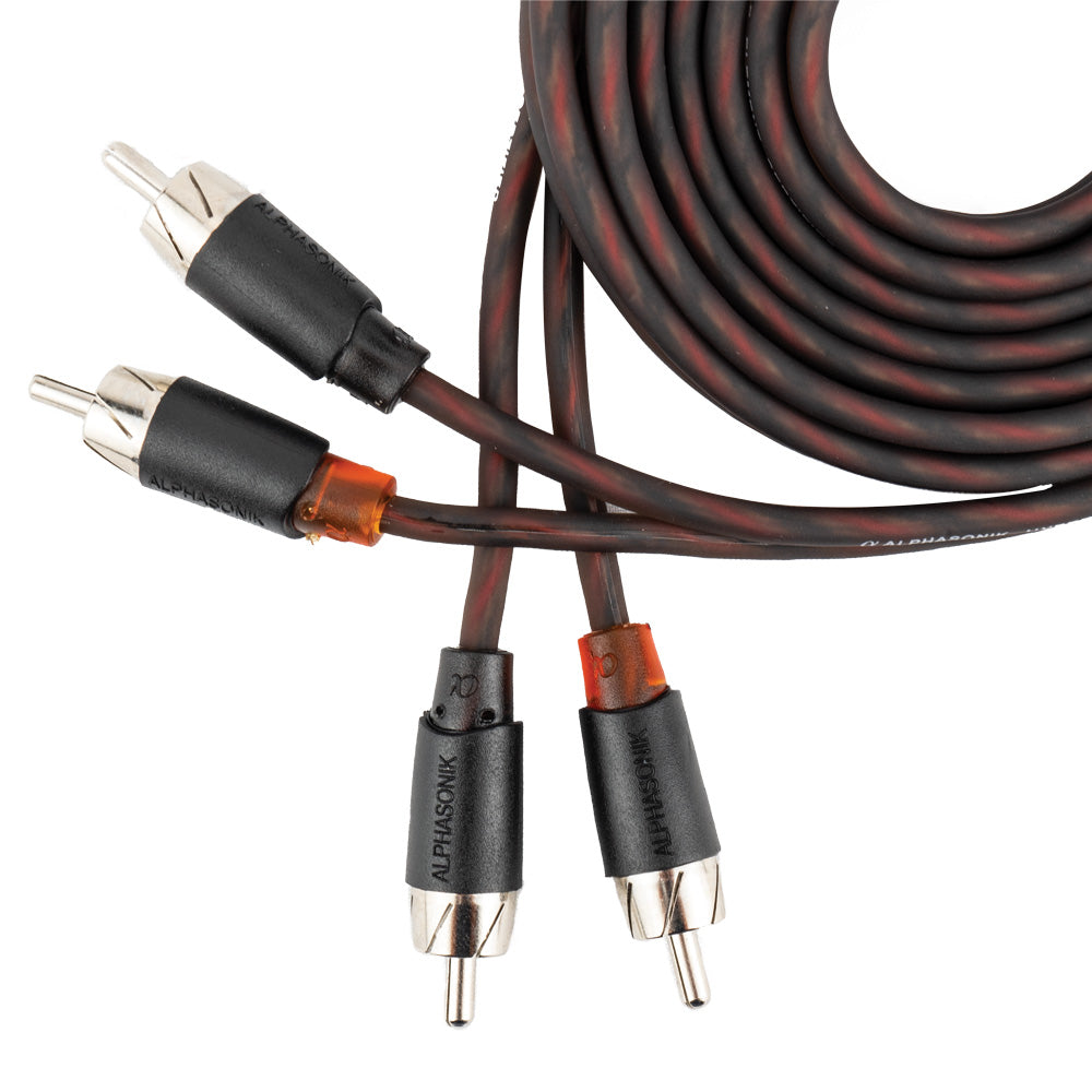 Alphasonik 3 Feet Premium 2 Channel Hyper-Flex RCA