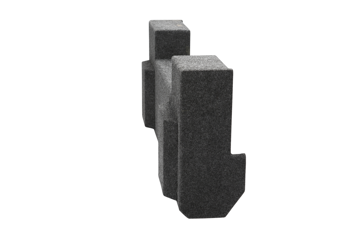 2001-2007 Chevy Crew Cab HD Downfire Sub Box 2X12 Carpeted